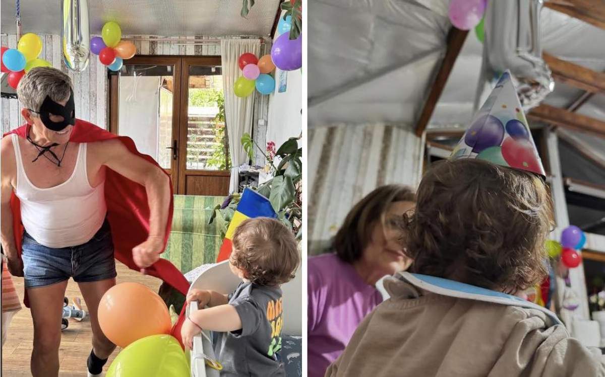 Colaj cu Sasha, fiul lui Theo Rose și al lui Anghel Damian Colaj cu Sasha