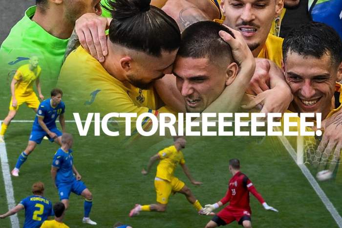 Victorie pentru România! Echipa Națională a câștigat meciul cu Ucraina de la Euro 2024 cu 3-0. Nicușor Stanciu, Răzvan Marin și Denis Drăguș, vedetele zilei