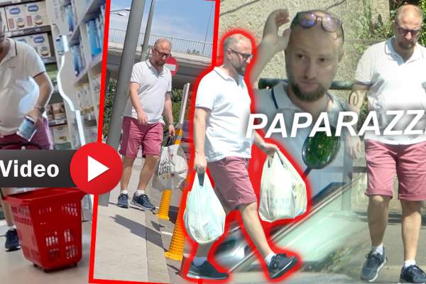 Când iese el la cumpărături, conturile bancare au de suferit grav! Andrei Tinu a ”scăpat” într-un magazin frecventat des de femei și l-a golit! Politicianul nu s-a abținut de la nimic! / PAPARAZZI