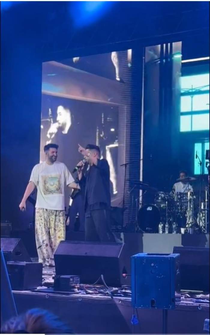 Luis Gabriel, moment de senzație la concertul lui Smiley de la Arenele Romane. Au cântat împreună piesa „În lipsa mea”: „Visul mi s-a îndeplinit” / VIDEO