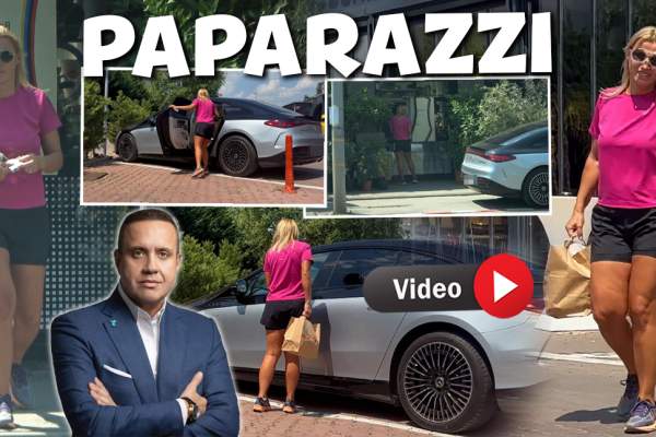 Chiar și o soție de milionar poate avea probleme tehnice la bolidul de sute de mii de euro. Ce a pățit partenera de viață a lui Augustin Oancea / PAPARAZZI