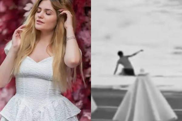 Ea este Diana, tânăra moartă după ce a fost înghițită de valurile Mării Negre. Tânăra de 20 de ani s-a stins sub privirile iubitului ei / FOTO