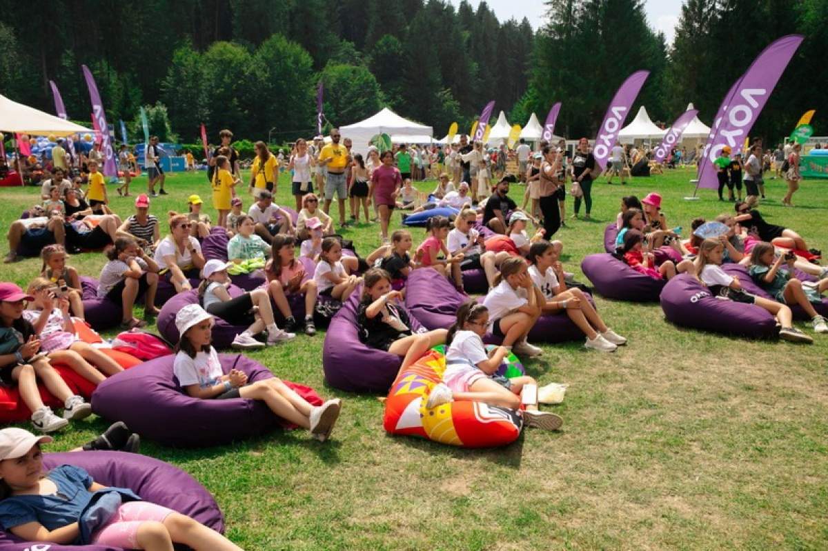 Smiley, prezent la primul festival din România dedicat familiei. 15 000 de copii și părinți s-au distrat timp de 3 zile, în Râșnov