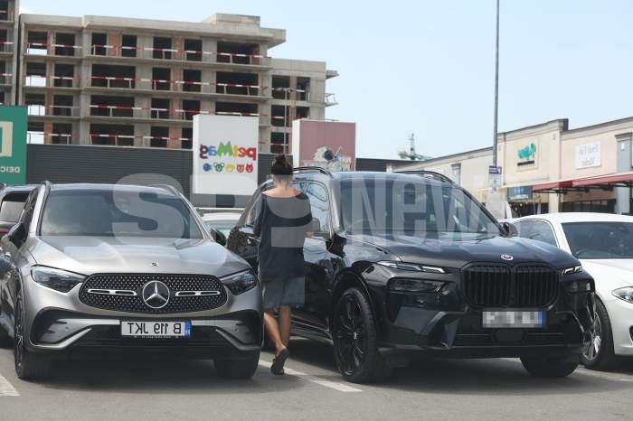 Soția lui Alexandru Chipciu și-a luat mașină nouă și a făcut senzație în București! Cum arată bolidul de lux cu care se mândrește partenera fotbalistului / PAPARAZZI