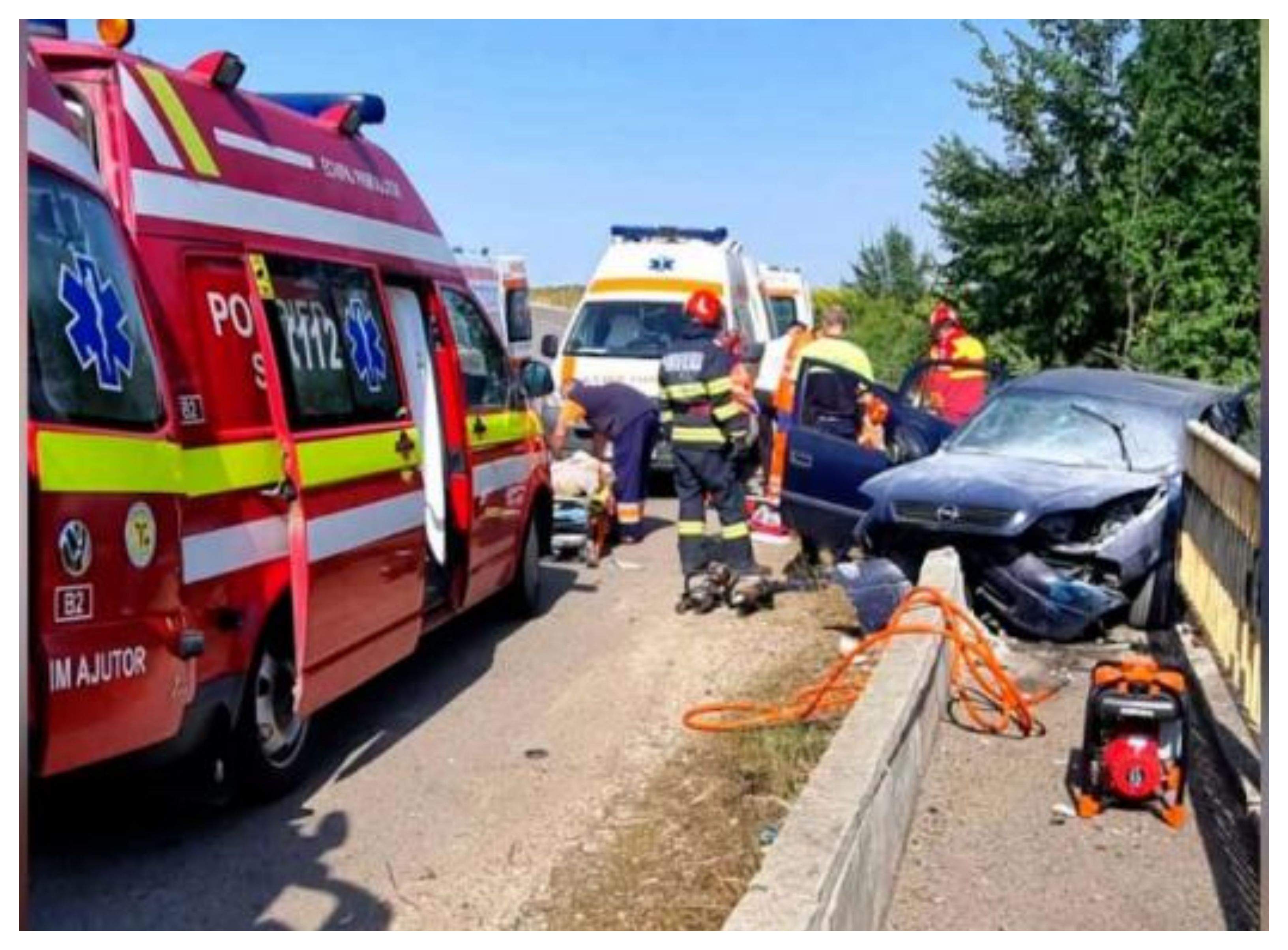 Un accident cu patru victime a avut loc în Teleorman