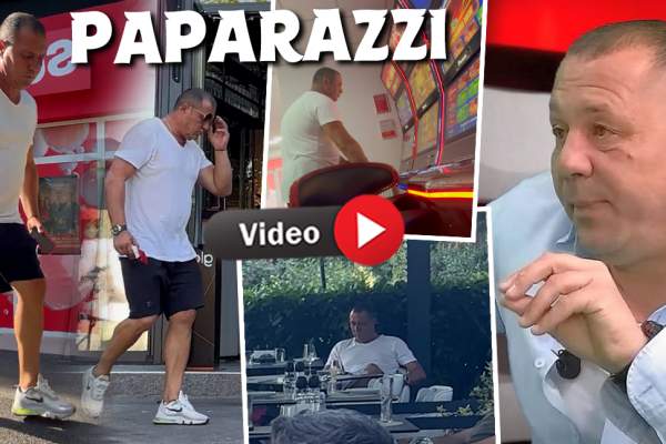 Sabin Ilie a fost prins unde nu te-ai fi așteptat! Fostul fotbalist a ajuns de la păcănele la restaurant de fițe / PAPARAZZI