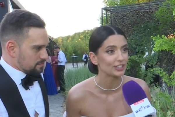 Star Matinal. Cum a reacționat Vlad Gherman când a văzut-o în rochie de mireasă pe Oana Moșneagu: "M-a bușit plânsul..." / VIDEO