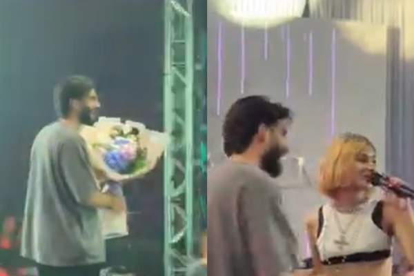 Star Matinal. Andia, surprinsă de iubit, pe scenă, în fața a sute de persoane. Cum a reacționat artista / VIDEO