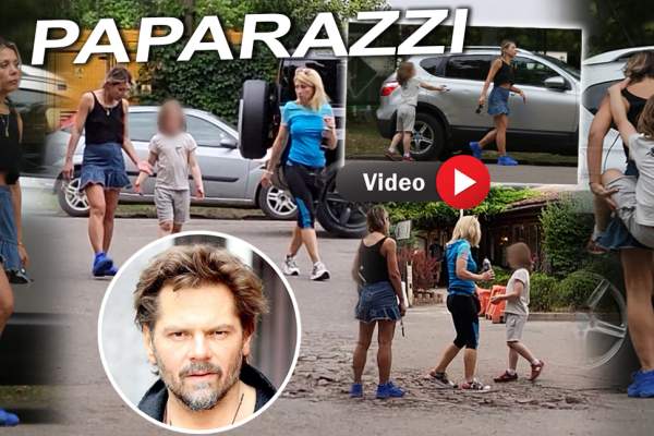 Imagini rare cu familia lui Florin Piersic Jr.! Cum își petrec timpul liber soția și copilul regizorului de film / PAPARAZZI
