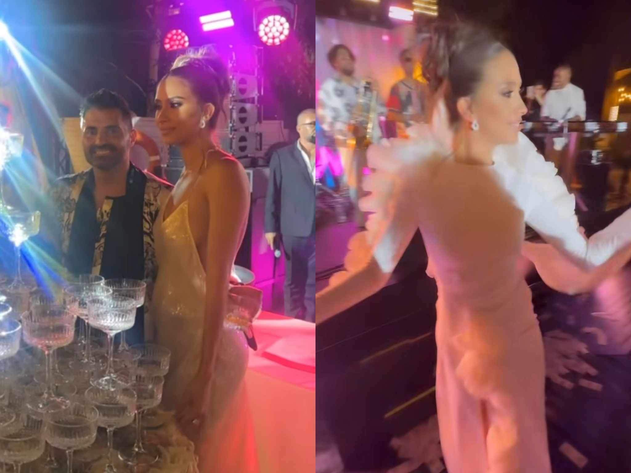 Yasmine Pascu în rochie de mireasă