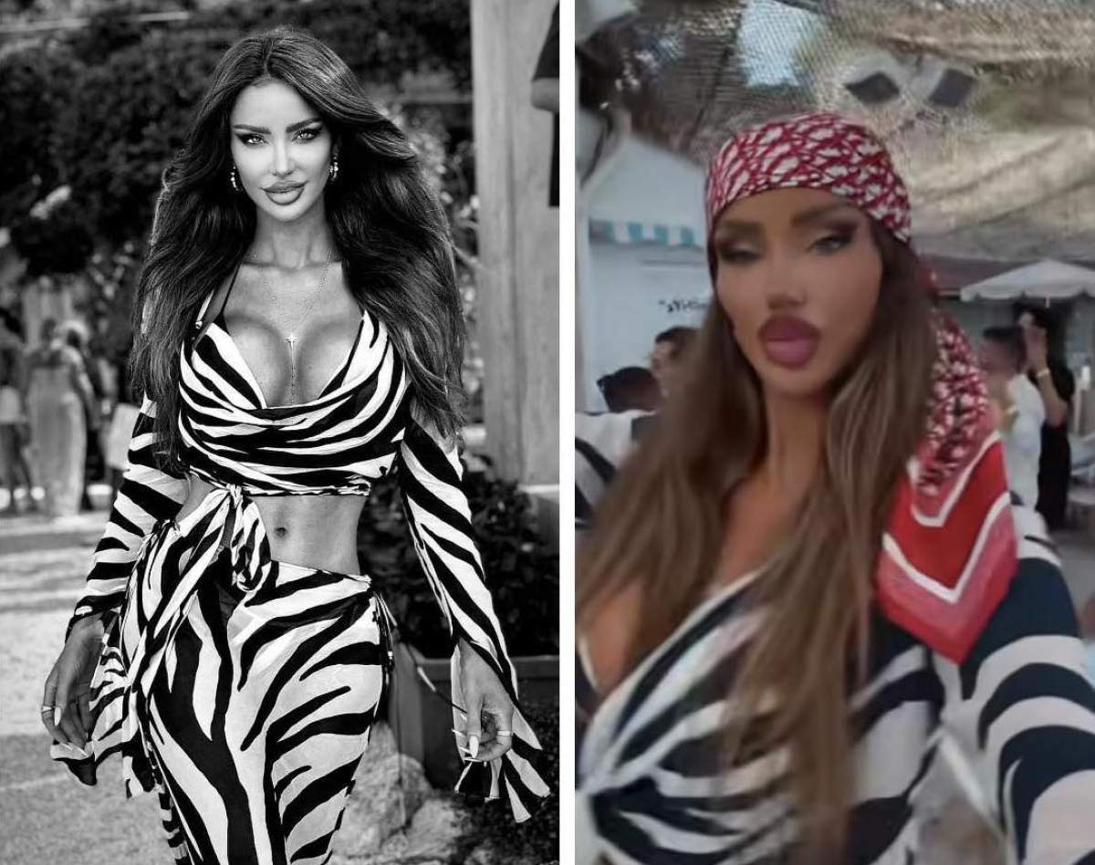 Colaj cu Bianca Drăgușanu la Cannes Colaj cu Bianca Drăgușanu
