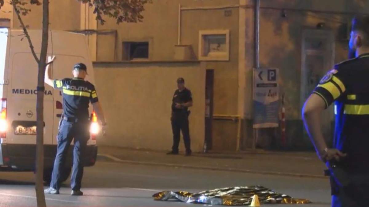 Bărbatul a fost lovit din plin. accident