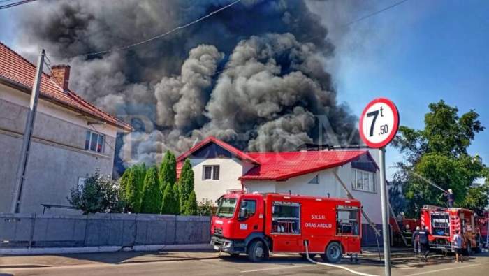 incendiu satu mare