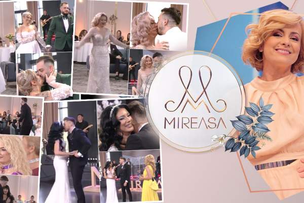 Finala Mireasa, sezonul 9. Reacția fabuloasă a băieților când și-au văzut miresele. Emoția a fost uriașă | VIDEO