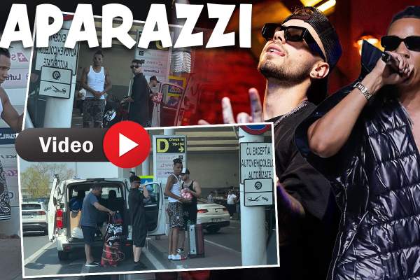 Petre Ștefan și Blvck Matias, surprinși în aeroport! Cei doi trapperi, acoperiți de bagaje în drum spre Beach, Please