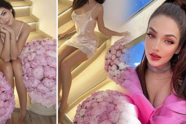 Andreea Bostănica, criticată de fani pentru că și-ar fi editat o fotografie pentru a avea fundul bombat! Influencerița a spus de multe ori că este naturală | VIDEO