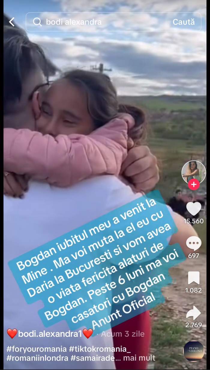 Bogdan Mocanu, vizită la Alexandra Bodi