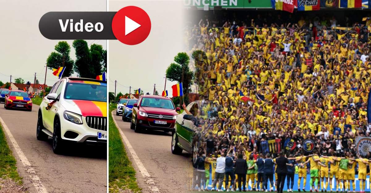 Mii de suporteri români se îndreaptă către Munchen, la meciul România - Olanda. Imaginile zilei / VIDEO