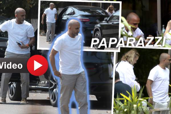 Imagini rare cu Petre Marin și femeia din viața lui! Cum se comportă fostul fotbalist cu cea care îi este parteneră de viață de ani buni | PAPARAZZI