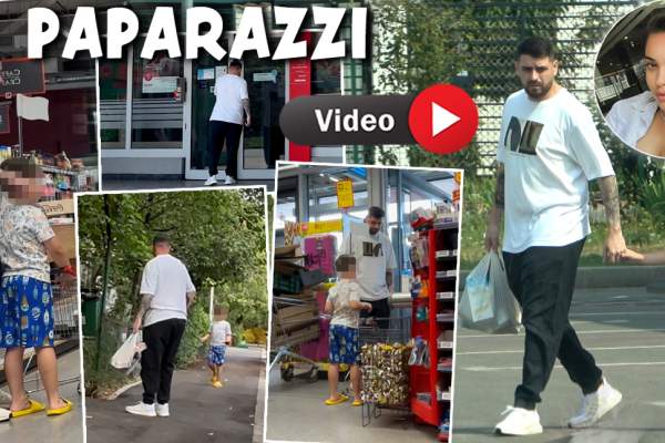 Cătălin Vișănescu, soțul lui Betty, un tătic grijuliu! Primele imagini cu el și fiul lor, după despărțirea de vedetă! Video paparazzi