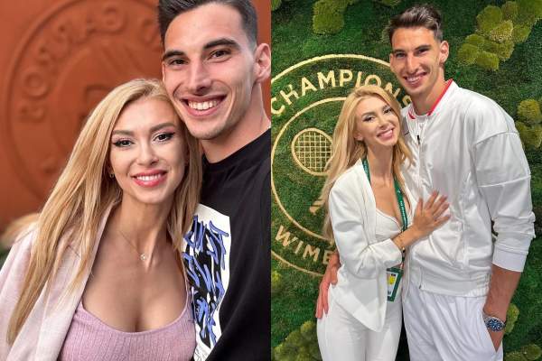 Ce îi spune Andreea Bălan iubitului ei înainte de fiecare meci. Artista este susținătoarea numărul 1 a lui Victor Cornea | VIDEO