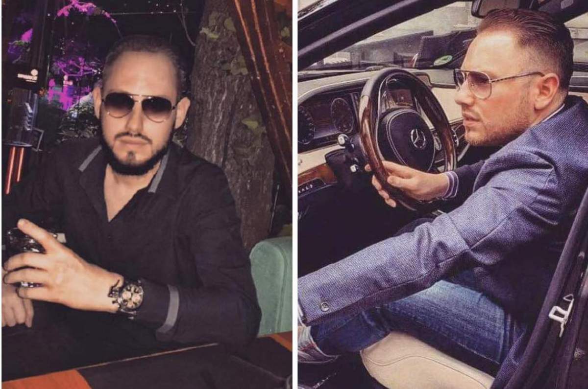 Colaj cu Andrei Versace cu ochelari de soare la volan Colaj cu Andrei Versace cu ochelari de soare