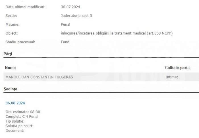 Fulgy de la Clejani, ultimatum în scandalul drogurilor! La un pas de a fi internat cu forța la Dezintoxicare
