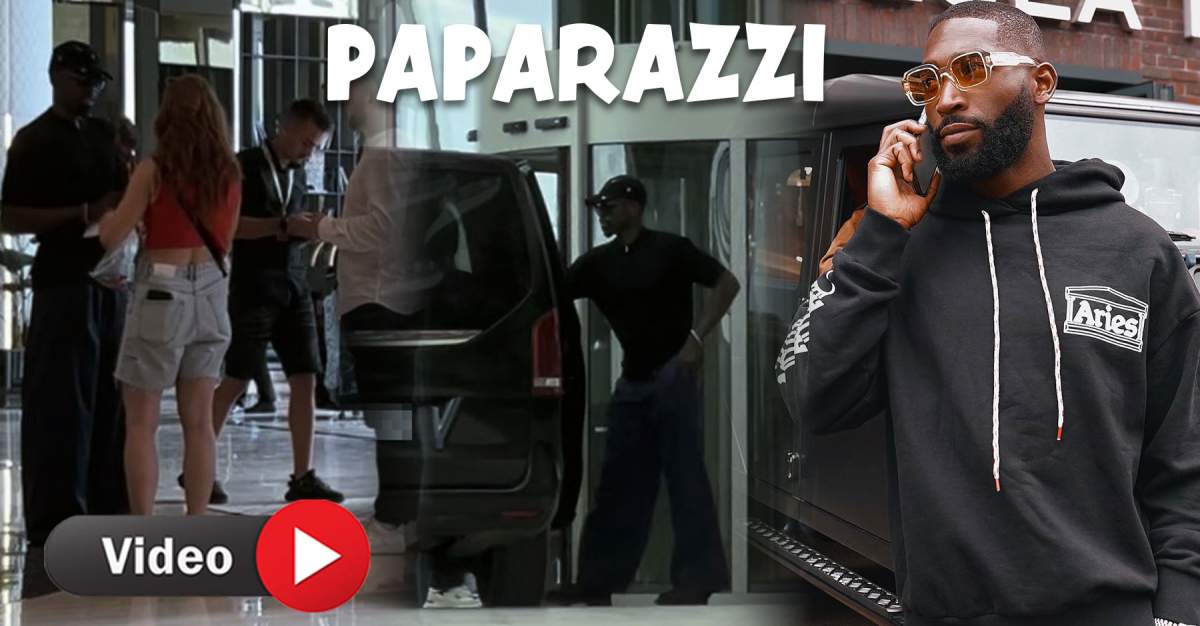 Tinie Tempah a ajuns în România! Ce a făcut, imediat după ce a coborât din mașină! Imagini exclusive cu superstarul internațional / PAPARAZZI