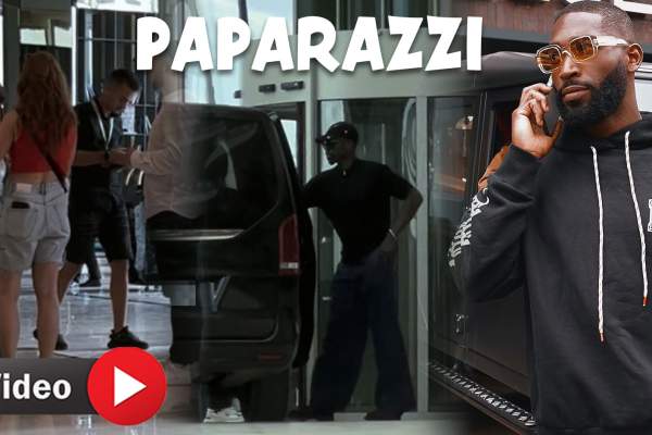 Tinie Tempah a ajuns în România! Ce a făcut, imediat după ce a coborât din mașină! Imagini exclusive cu superstarul internațional / PAPARAZZI