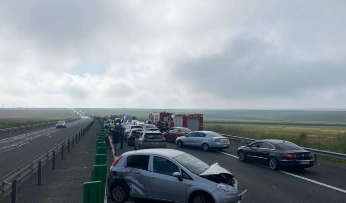 accident autostrada soarelui