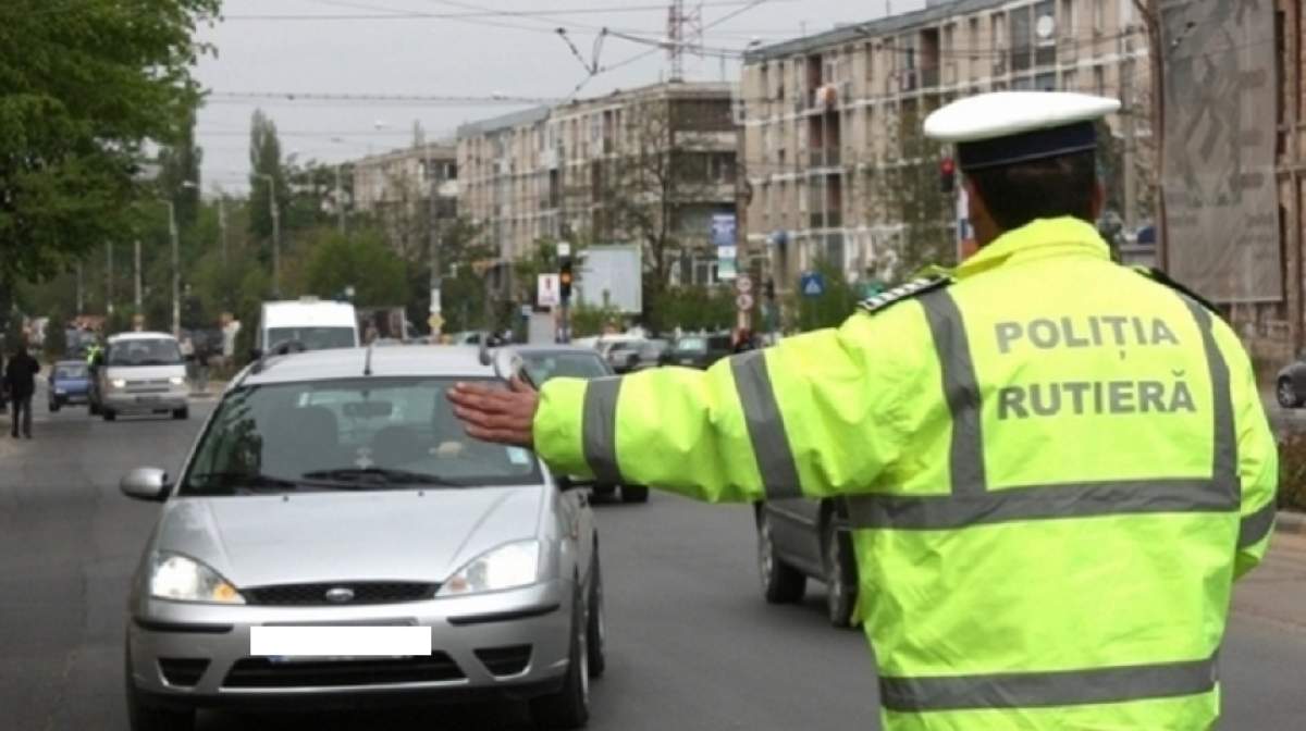 Un polițist de la rutieră