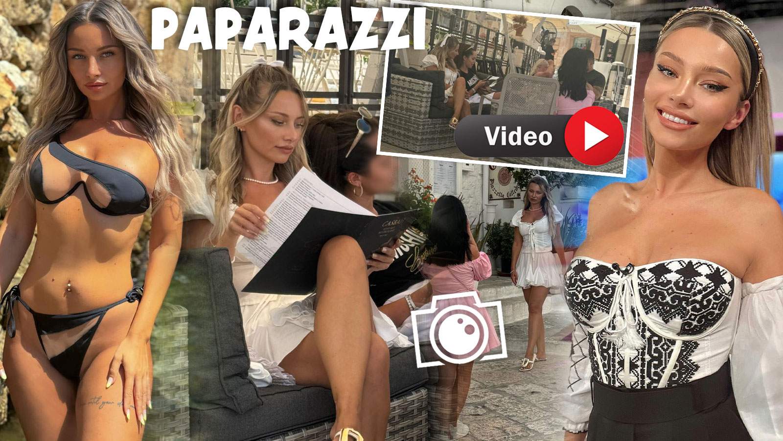 Imagini de colecție cu Ramona Ilie, prezentatoarea Antena Stars, în vacanță în Italia! Cum au prins-o paparazzii Spynews.ro pe frumoasa blondină | PAPARAZZI