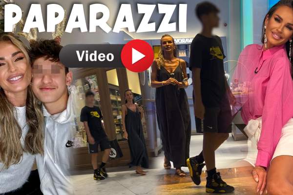 Imagini rare cu Diana Munteanu și fiul ei, David Niculescu! Unde au fost surprinși cei doi / PAPARAZZI