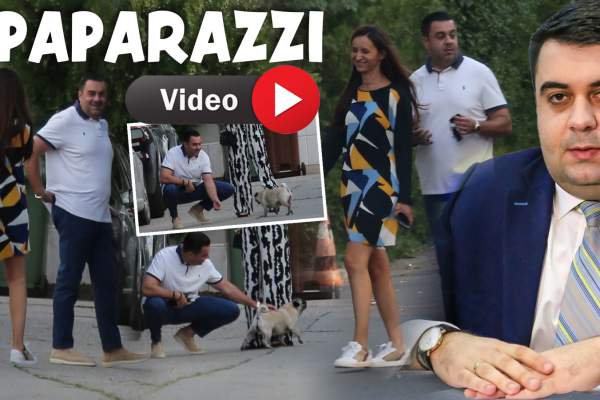 Ce fac Răzvan Cuc și iubita când nu știu că sunt filmați! Fostul ministru al Transporturilor are lipici la animăluțele de companie / PAPARAZZI