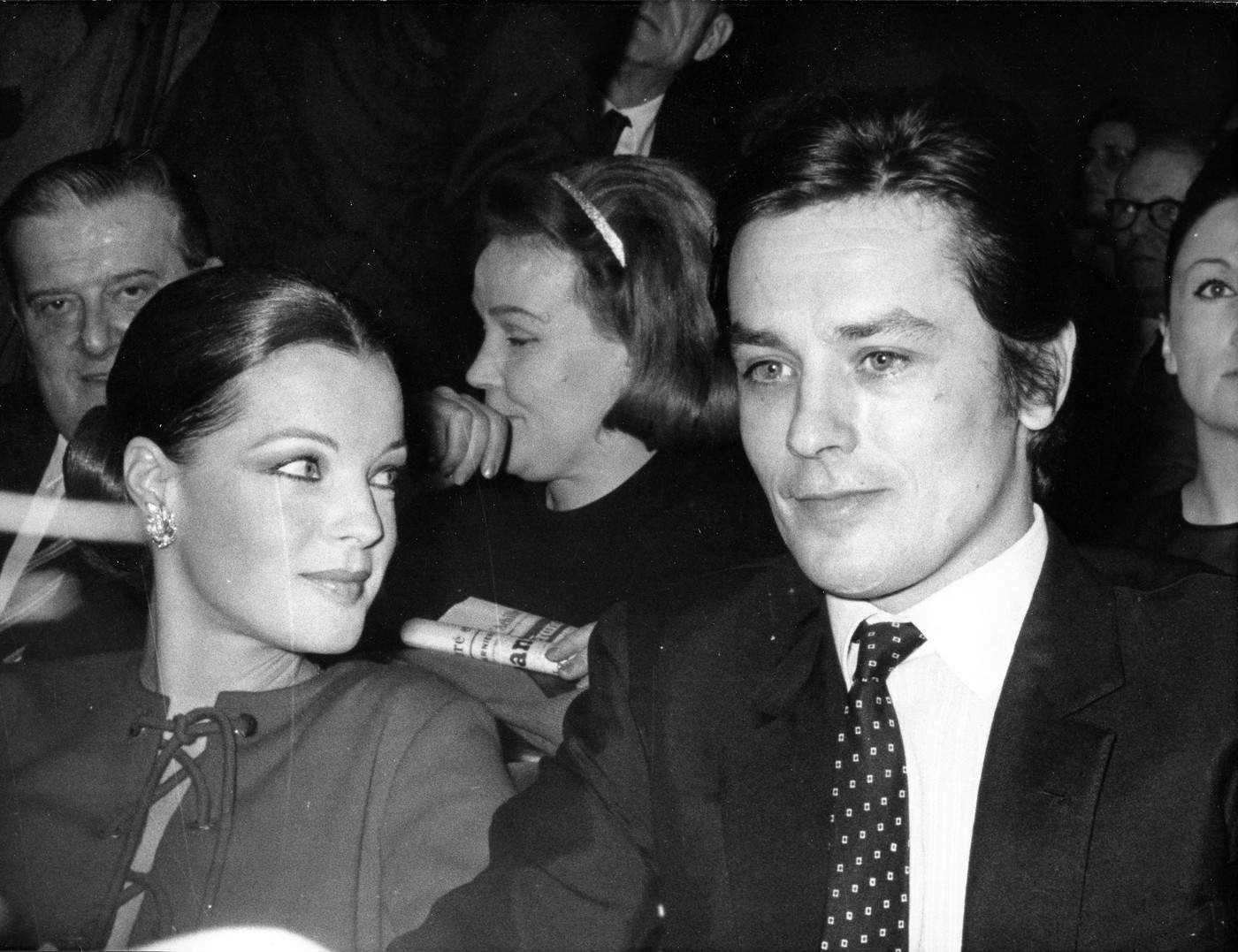 Alain Delon și Romy Schneider