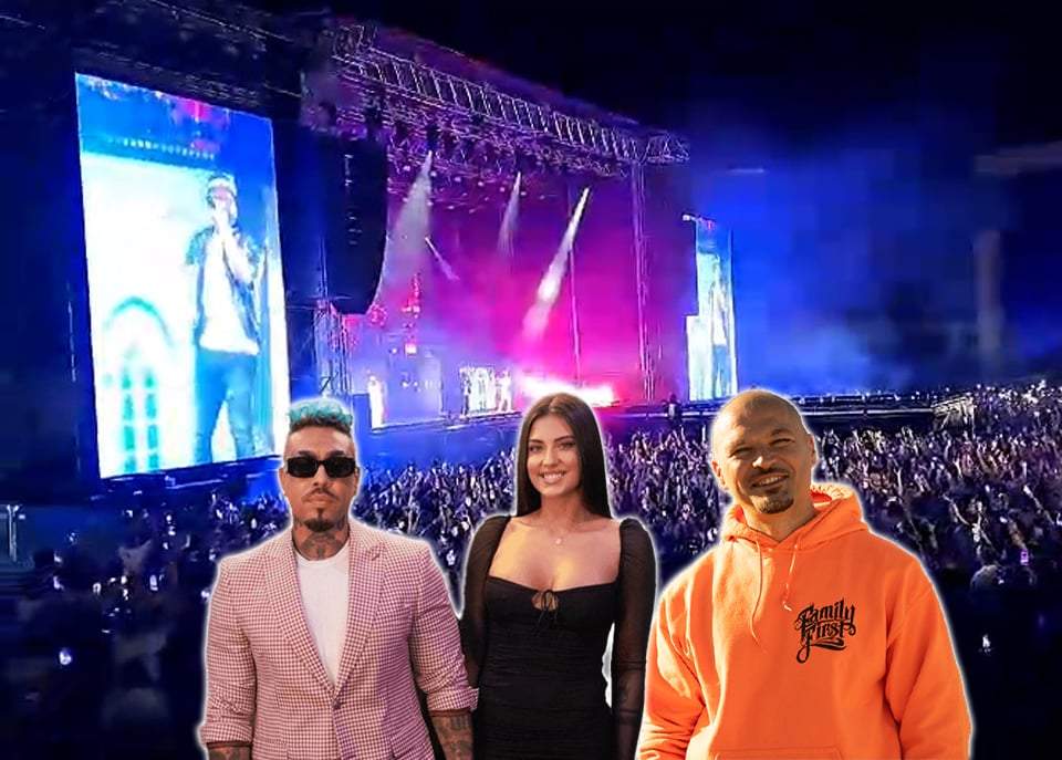 Antonia, Alex Velea și Puya la concert 50 Cent