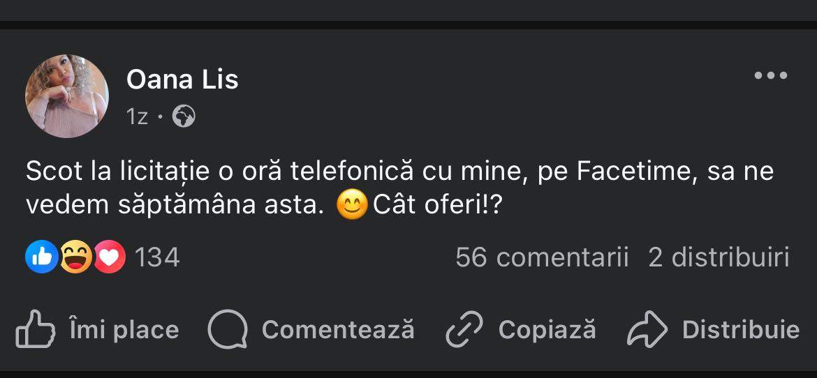 Cum încearcă Oana Lis să facă rost de bani pentru tratamentul soțului ei, Viorel Lis: „Ne vedem săptămâna asta. Cât oferi?”