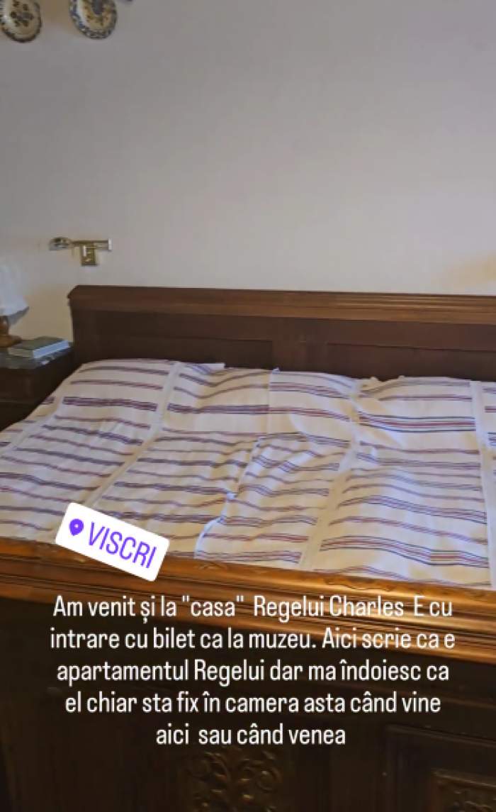 Cum arată proprietatea Regelui Charles din România. Oana Roman a mers acolo în vizită: „Am ajuns și la Viscri” / FOTO