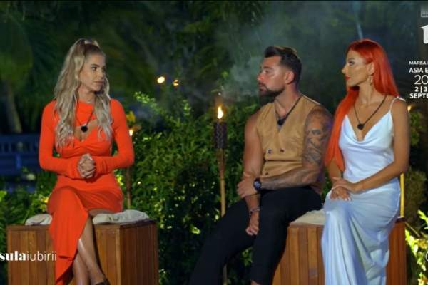 Insula iubirii, 21 august 2024. Simona și Claudiu, ceremonia finală a focului. Ce a avut să îi spună concurenta după ce a văzut imagini în care el și ispita Anamaria se sărută