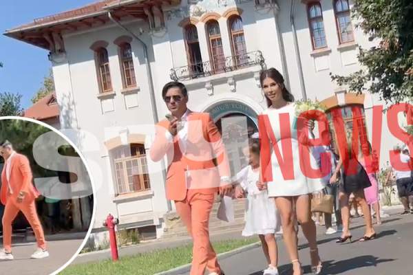 SUPEREXCLUSIVITATE! Anda Călin și Liviu Vârciu s-au căsătorit la starea civilă. Primele și singurele imagini când cei doi au spus ”DA”