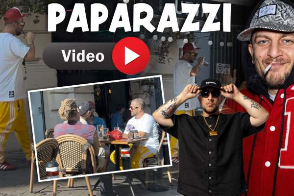 Lecție de combinat de la Macanache! Corect se stinge cocktail-ul cu o bere! Imaginile momentului cu celebrul rapper / PAPARAZZI