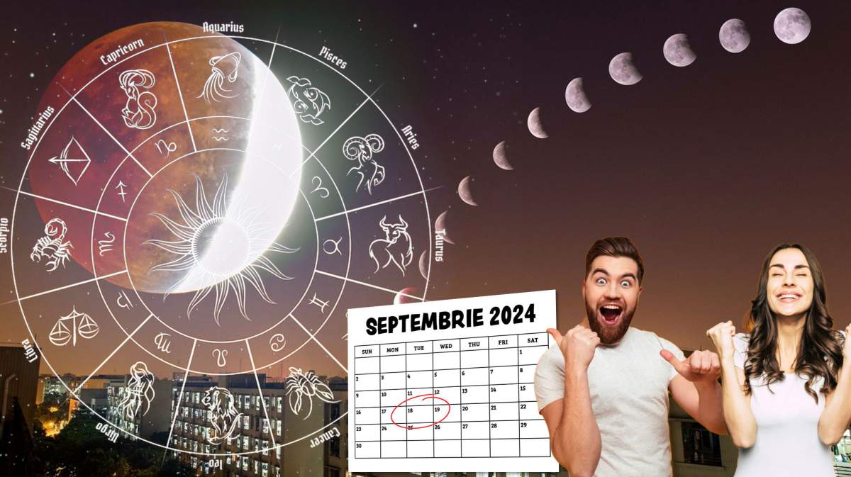 Pe 18 septembrie, la eclipsa de lună, o zodie va avea cel mai mult de câștigat! Cine sunt favoriții zodiacului din toamnă