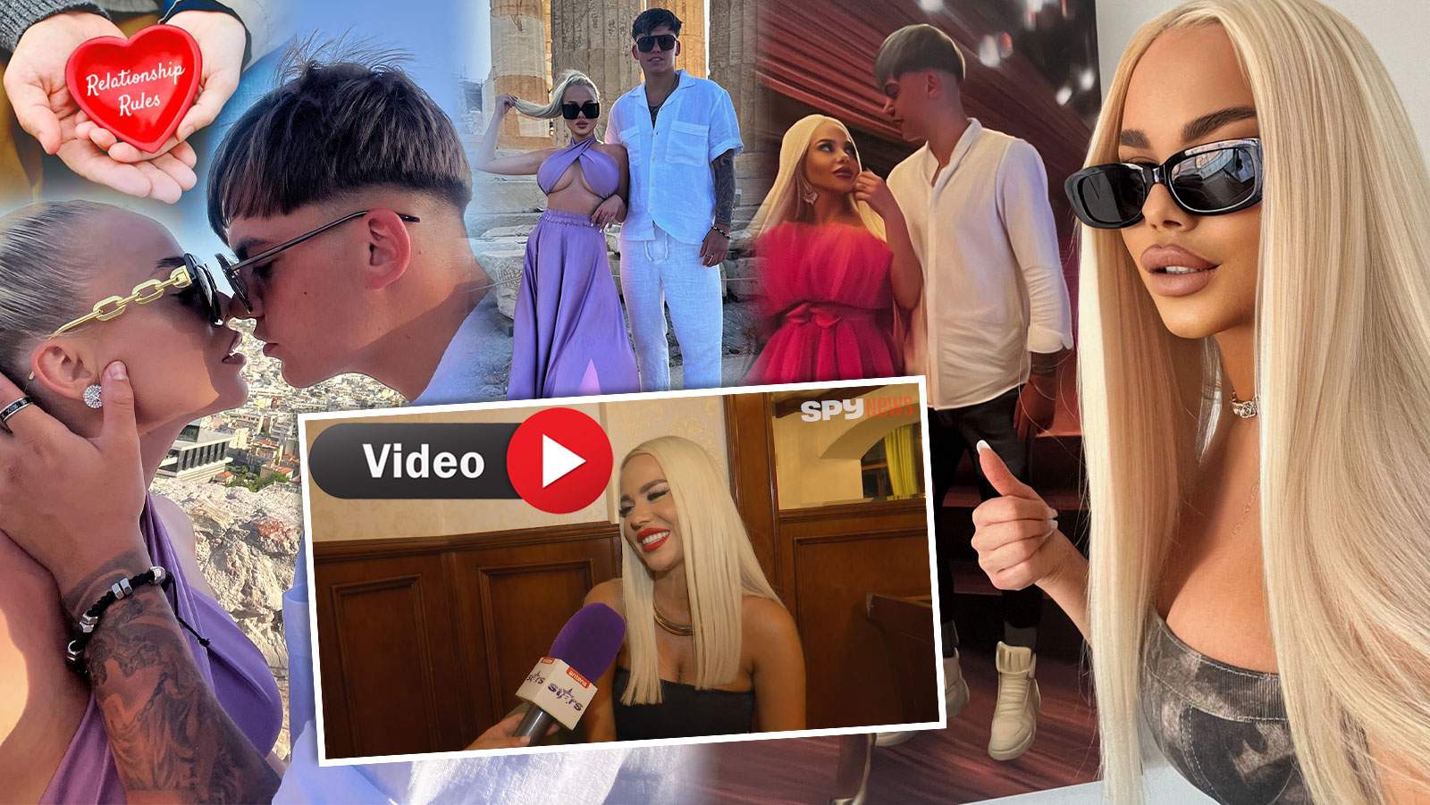 Ce condiții i-a pus Berna iubitului fotbalist! Influencerița are reguli stricte și nu cedează /VIDEO