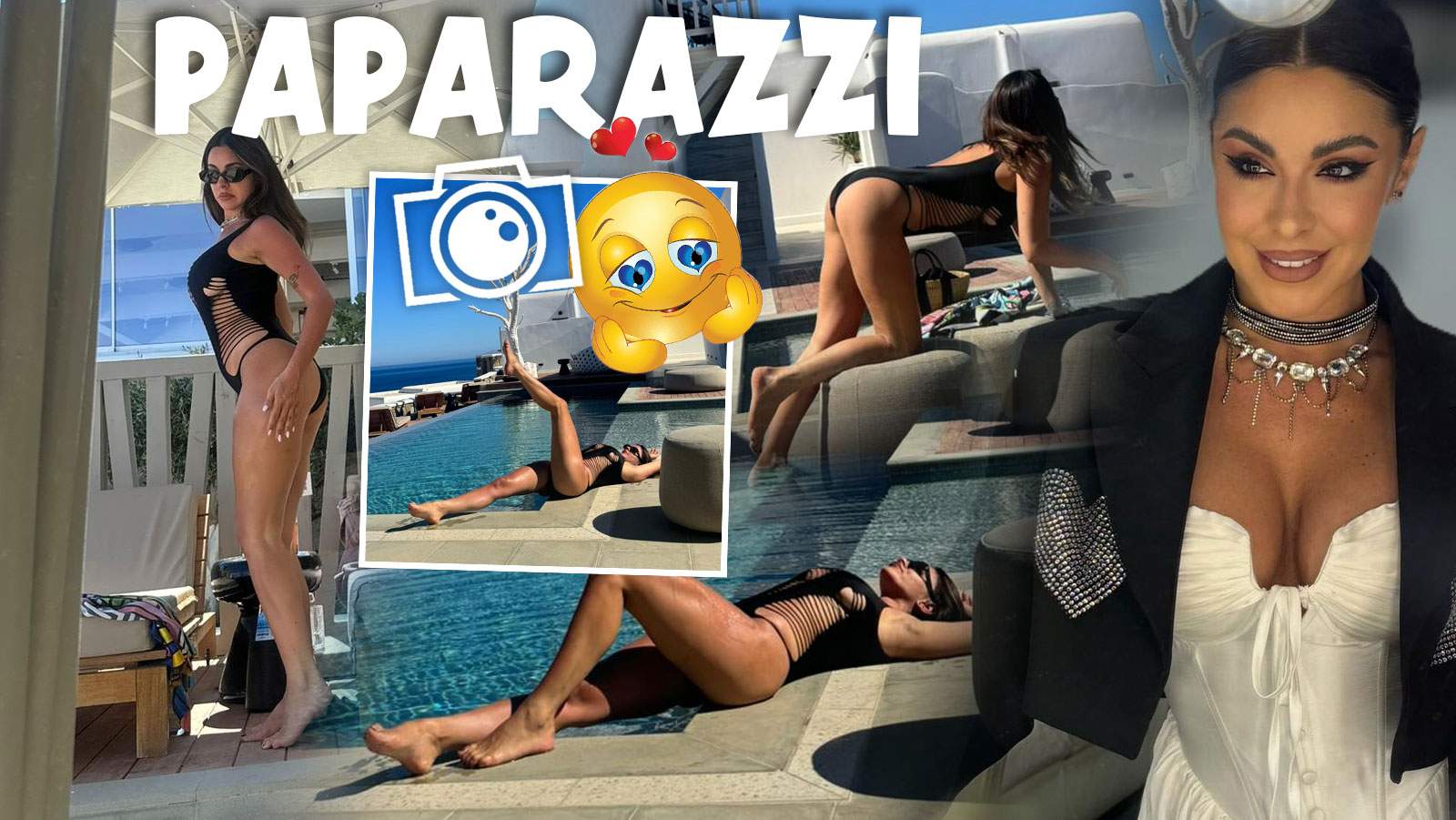 Imagini hot hot hot cu Natalia Mateuț! Cum au prins-o paparazzii Spynews la piscina de fițe! Scene incendiare cu sexoasa prezentatoare / PAPARAZZI