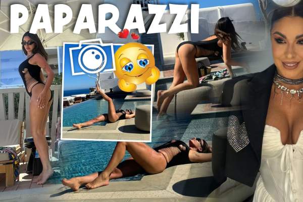 Imagini hot hot hot cu Natalia Mateuț! Cum au prins-o paparazzii Spynews la piscina de fițe! Scene incendiare cu sexoasa prezentatoare / PAPARAZZI