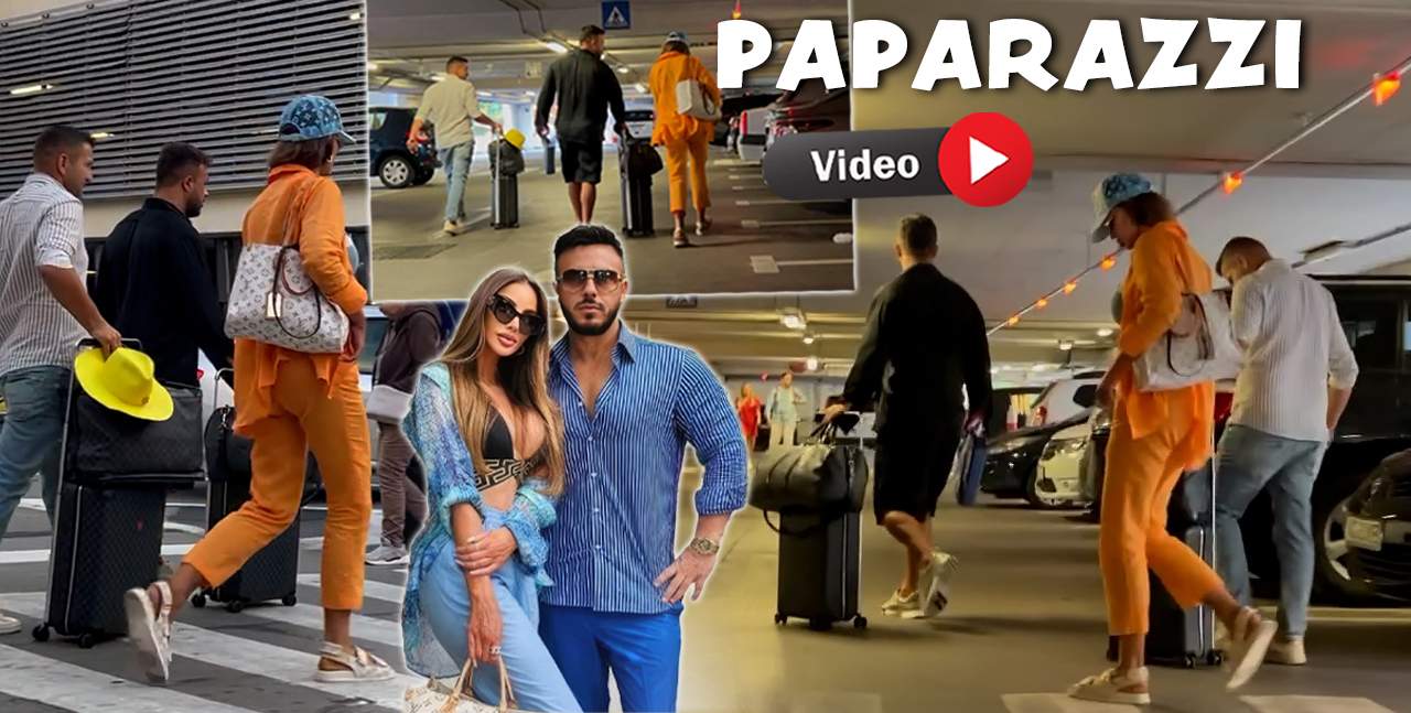 Împăcați, dar pe ascuns! Cum au încercat Bianca Drăgușanu și Gabi Bădălău să fenteze paparazzii! I-am prins la întoarcerea din escapada secretă /VIDEO SAVUROS