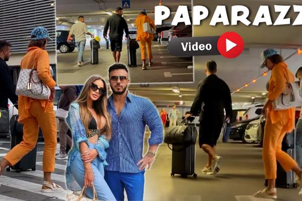 Împăcați, dar pe ascuns! Cum au încercat Bianca Drăgușanu și Gabi Bădălău să fenteze paparazzii! I-am prins la întoarcerea din escapada secretă /VIDEO SAVUROS