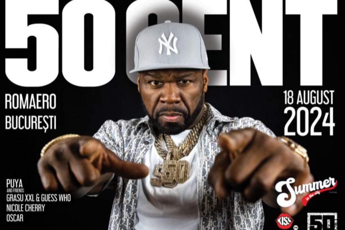 Numărătoarea Inversă la ‚Summer in the City’: 50 Cent și nume mari ale hip-hop Românesc pe scena din București