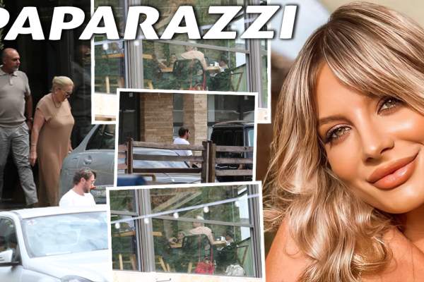 Fiul Anei Baniciu și al lui Edy Kovacs, obișnuit de mic cu localurile exclusiviste. Micuțul Aris, prima ieșire la restaurant cu părinții și bunicii din partea tatălui / PAPARAZZI