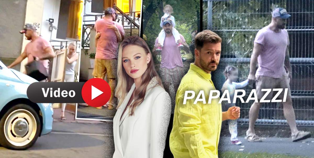 Au făcut partajul! Bogdan Vlădău și Gina Chirilă, filmați în timp ce el părăsea casa modelului cu tot cu agoniseala lui! Paparazzii Spynews.ro i-au surprins în acțiune / PAPARAZZI